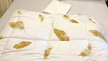 Premium bedding, free minibar items, free WiFi