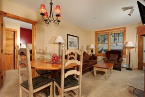 Dining - 2BR Condo Near Gondola | Balcony, Pool & Kitchen (Keystone)
