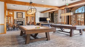Games room - Studio Condo w/ Fireplace & Pool | Near Gondola! (Keystone)