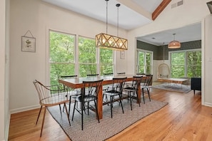 House, Multiple Beds, Patio, Mountain View (Paxwood) | Dining - Paxwood, Luxury Home for 16 (Dawsonville)