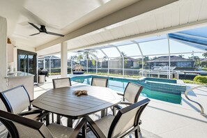 Dining - 2 Mi to Public Beach: Marco Island Home w/ Dock (Marco Island)