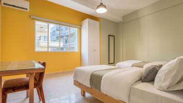 Apartment, 2 Bedrooms, Balcony, City View | Blackout drapes, iron/ironing board, free WiFi