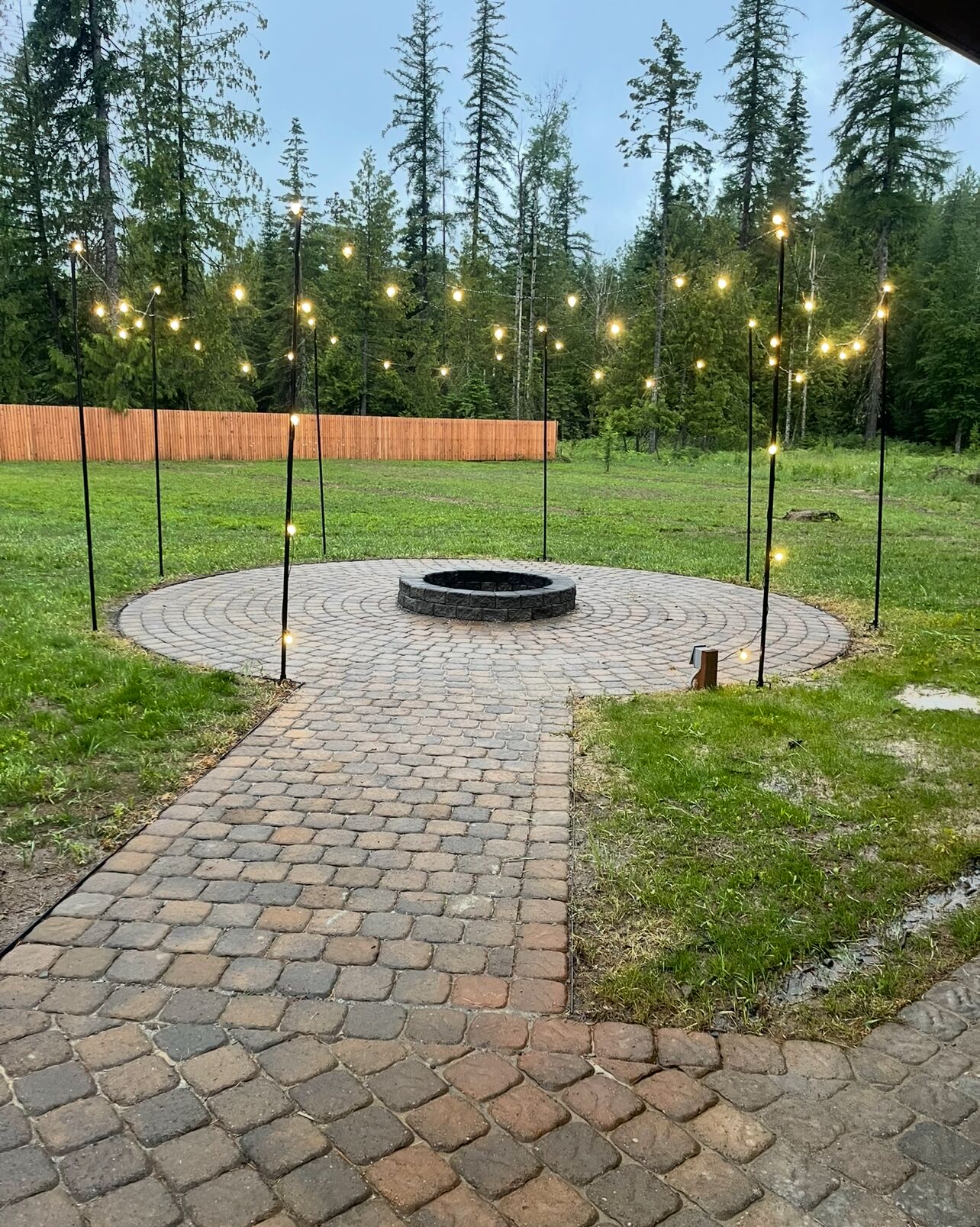 Enceinte de l’hébergement