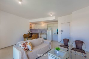 Basic Apartment | Living area - Apart With 2 Bedrooms, 150m From the Beach Kvd0201 (Caucaia)