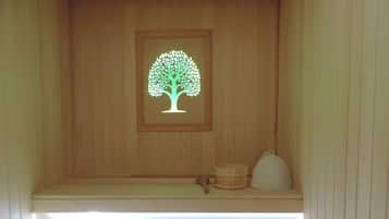 Sauna, 1 salle de soins