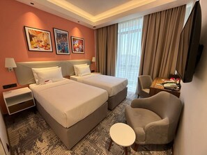 In-room safe, blackout curtains, free WiFi - Ramada Encore By Wyndham Bukhara (Bukhara)