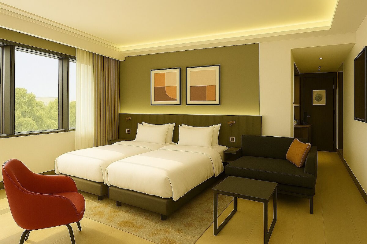 Standard Room, 2 Twin Beds | Premium bedding, Select Comfort beds, in-room safe, laptop workspace