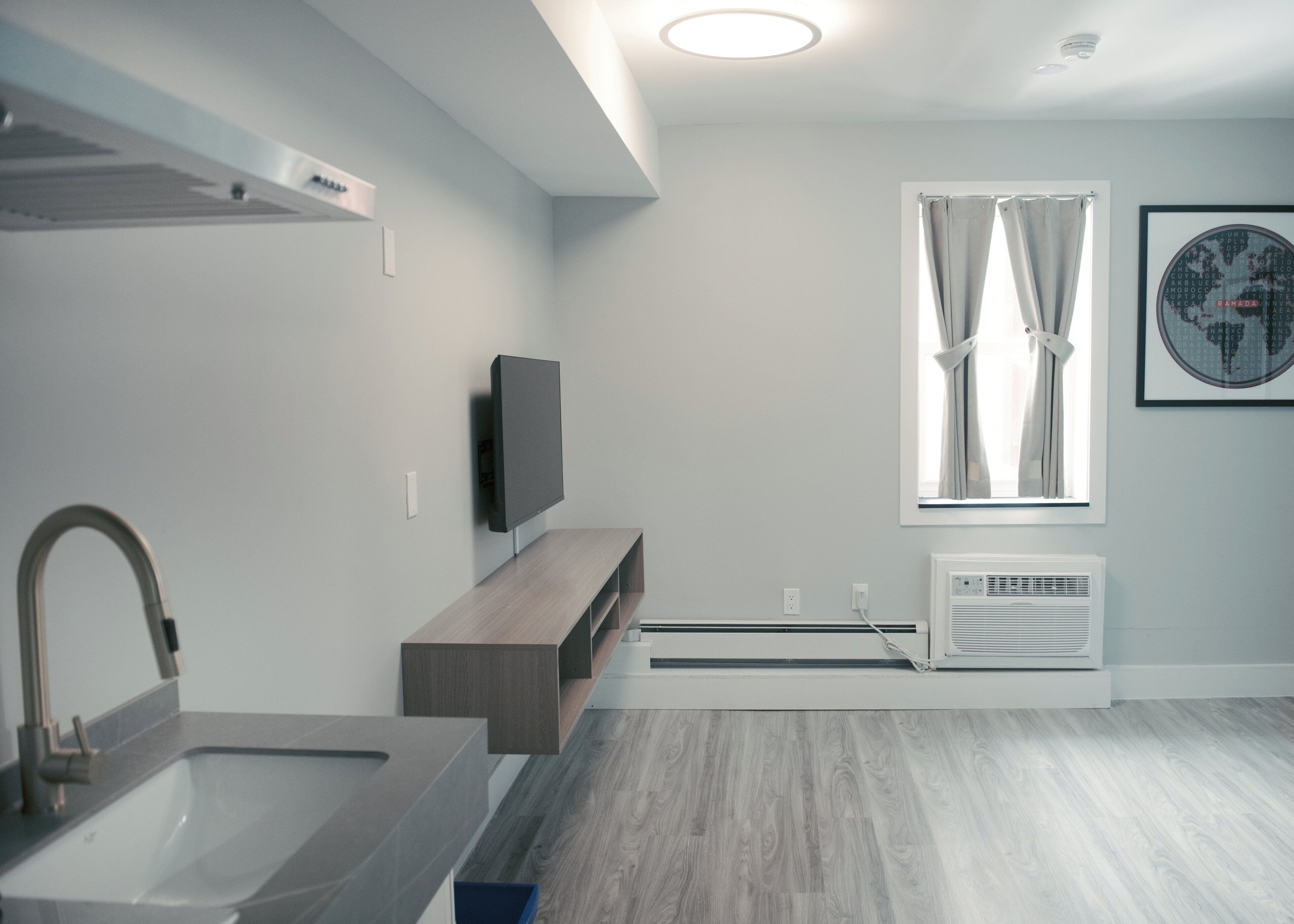Suite, 2 Double Beds, Non Smoking | Living area