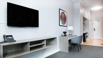 43-inch Smart TV with cable channels
