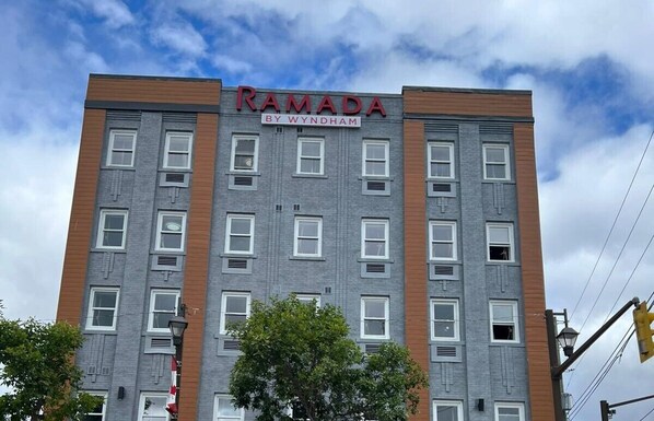 Façade de l’hébergement