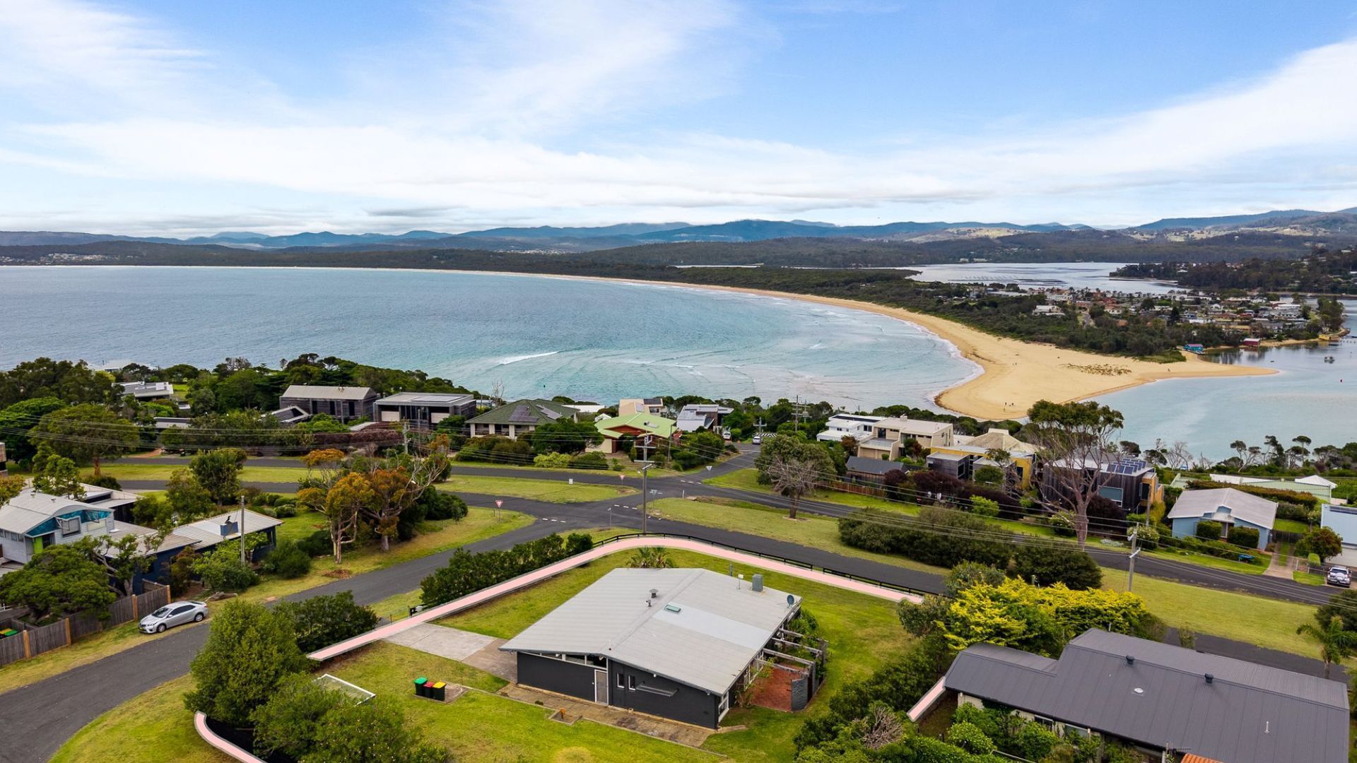 منظر من الجو على ارتفاع عالٍ