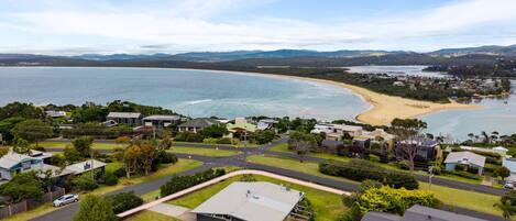 منظر من الجو على ارتفاع عالٍ