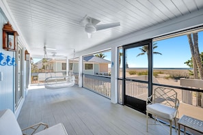 Terrace/patio - South Seas Beach Home 10 - Captiva’s Premier Gulfside Retreat (Captiva)