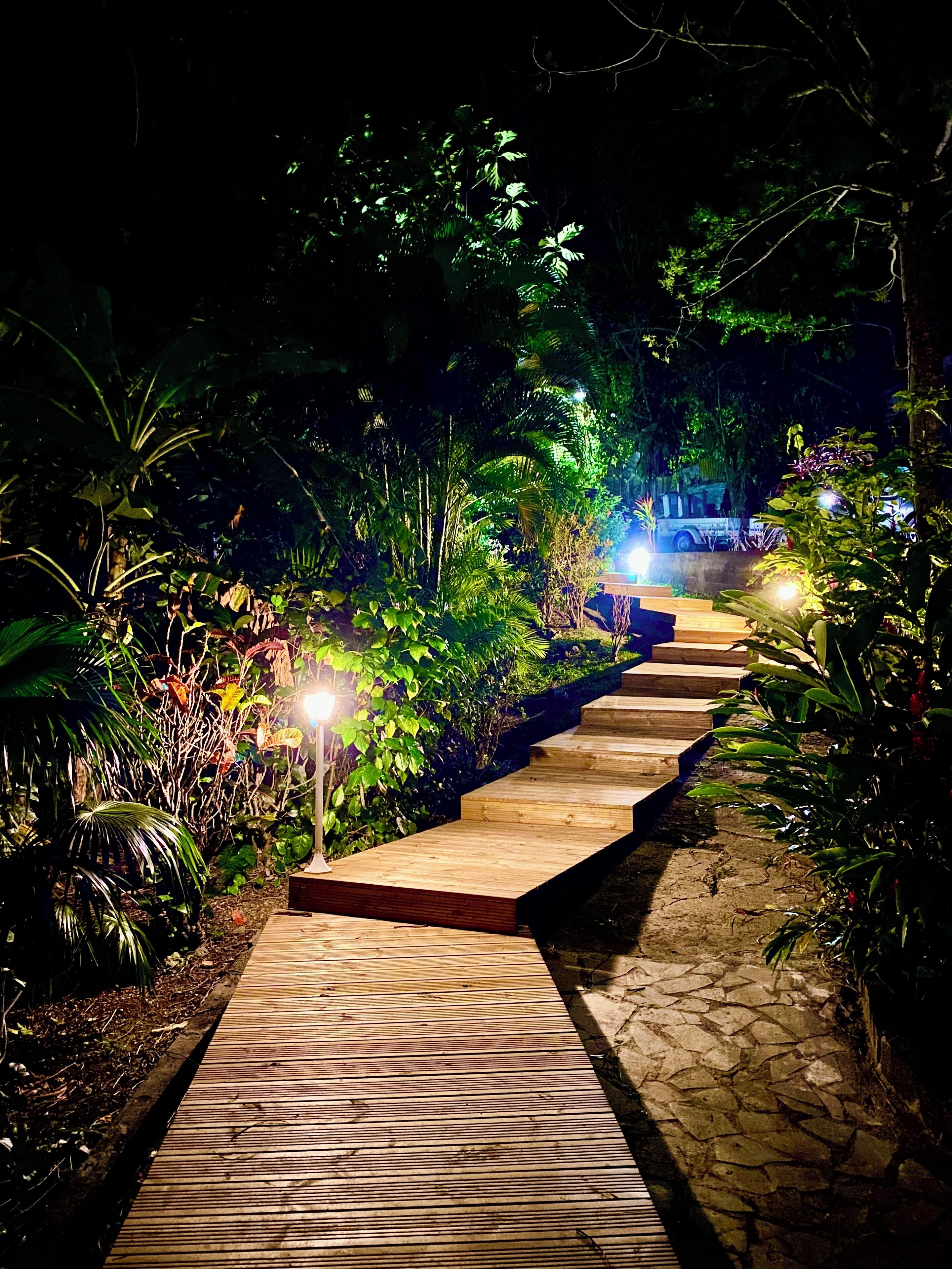 Enceinte de l’hébergement