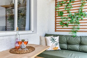 Apartment, 2 Bedrooms, Kitchen | Balcony - The Arch 2-BR Apartment in Mar Mkhayel (Beirut)