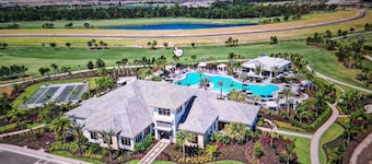 3/2/+Study Resort Community: restaurant/pool/spa/golf/fitness/tennis