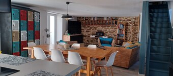 For rent in the commune of St caradec tregomel half an hour from Lorient