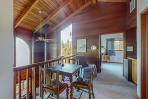 Interior - Ocean view home with Fireplace, Hot Tub, Deck (Mendocino)