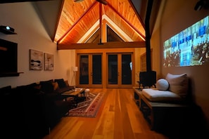 Interior - Expansive retreat with ridge top views & hot tub (Little River)