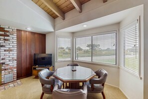 Dining - Ocean-View Manor with Large Yard, Walk to Beach (Fort Bragg)