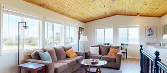 Dog Friendly Oceanfront Home with Hot Tub & Views