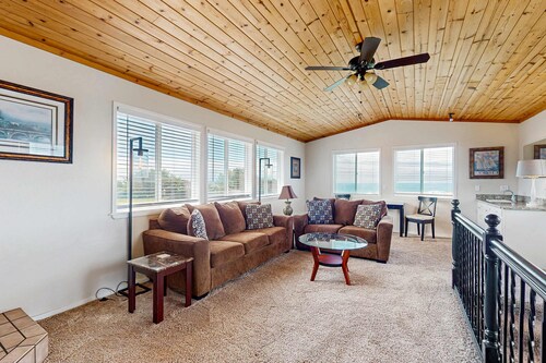 Dog Friendly Oceanfront Home with Hot Tub & Views