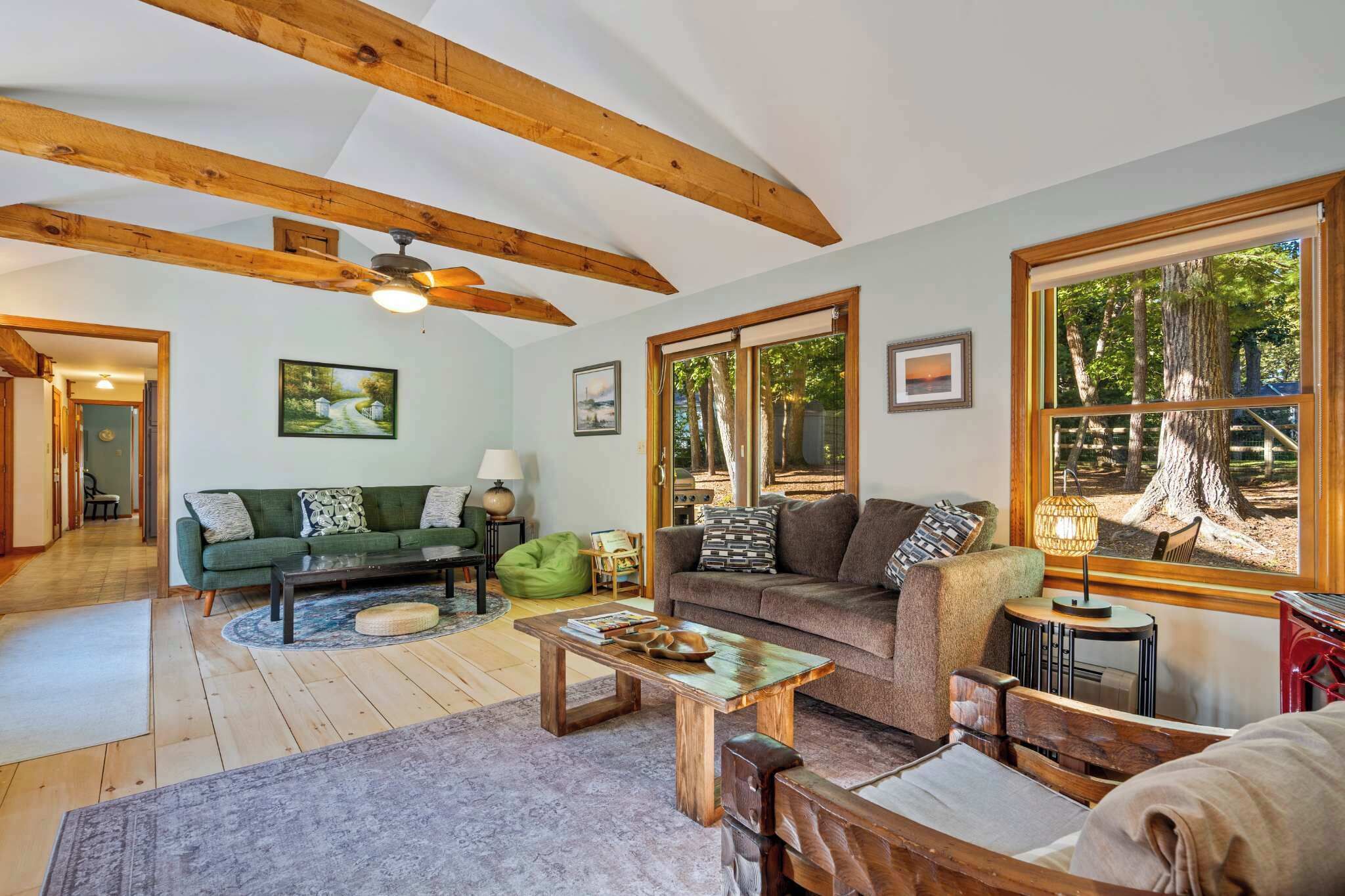 House, Multiple Beds, Patio, Garden View (The House on Cranberry) | Living area