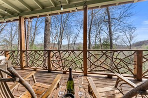 Outdoor dining - Lodge w Grill, Fireplace & Club Access! (Cashiers)