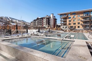 Pool - Modern 2 bd 2 ba Ski in & Ski out Condo in Base Village (Snowmass Village)