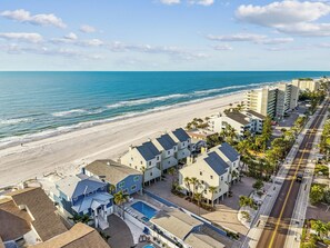 Exterior - Stunning Gulf Front w/ Views: 2BR Beach Condo with Pool Access in Indian Shores! (Indian Shores)