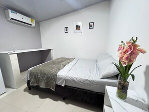 1 Schlafzimmer, kostenloses WLAN, Bettwäsche