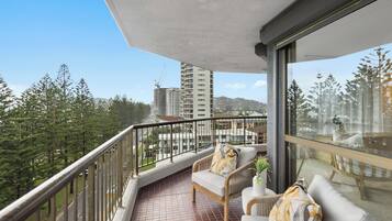 Apartment, 2 Bedrooms, Balcony, Ocean View | Balcony