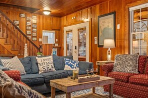 Rumah, Beberapa Tempat Tidur, dapur, pemandangan samudra (Danemead Cottage) | Interior