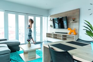Interior - TwentyTwo Apartments C - 2 bedroom apartment in beautiful Willemstad with AC (Willemstad)