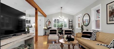 智能電視、壁爐