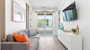 Living area - 6BR Beach Retreat w/ Private Pool & Decks (Oak Island)