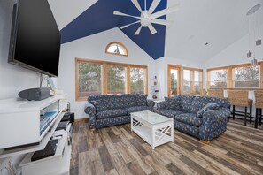 Smart TV, table football - 1799 - It's Always Sunny in Corolla, a stunning 6-bedroom retreat in Ocean Sands. (Corolla)