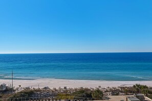 On the beach - Beachfront escape with Gulf views, pool access (Miramar Beach)
