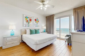 2 bedrooms, iron/ironing board, WiFi, bed sheets - Private Gulf-front condo with resort amenities (Miramar Beach)