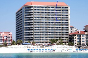 Exterior - Exclusive beachfront condo w/ pool access (Miramar Beach)