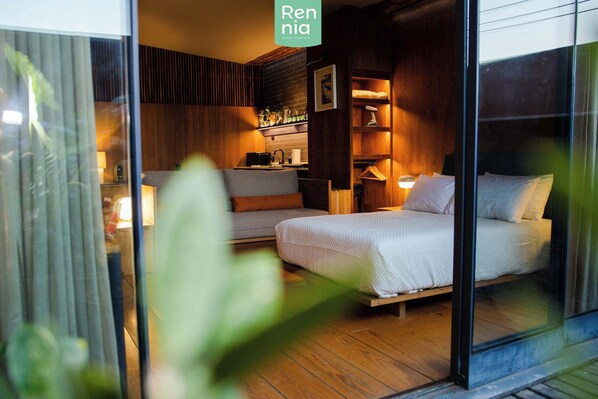 Iron/ironing board, WiFi, bed sheets - Studio Lapizlazuli |1Br|Cama Queen Size|Terraza (Guadalajara)