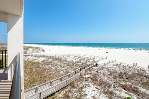 On the beach - The Palms West 311 | Beachfront | Pools | My Beach Getaways (Orange Beach)