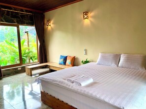 Superior Room, 1 King Bed, Patio, Mountain View | Free WiFi - Rocky Mountain Ecolodge (Hoa Lu)