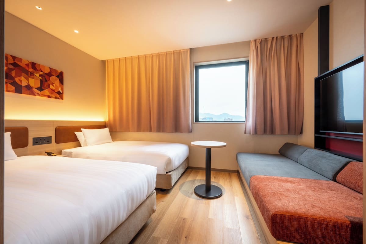 ห้องคอมฟอร์ททวิน | ตู้นิรภัยในห้องพัก, ผ้าม่านกันแสง, Wi-Fi ฟรี