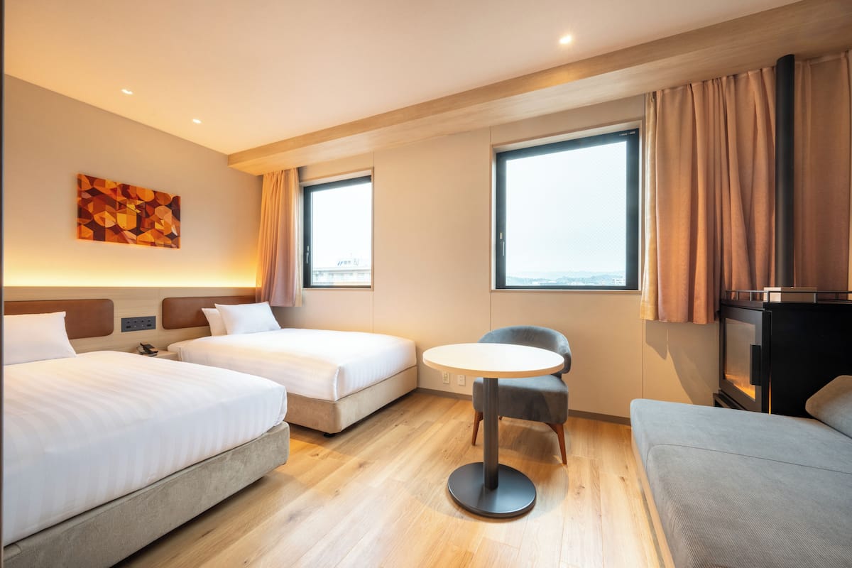 ห้องซูพีเรียทวิน | ตู้นิรภัยในห้องพัก, ผ้าม่านกันแสง, Wi-Fi ฟรี