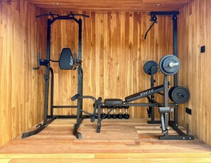 Fitness facility - 3 storey villa 2BR uluwatu pool/gym/sauna/ice bath (Badung)