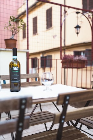 Outdoor dining - The Terrace - Private Roman Terrace (Roma)