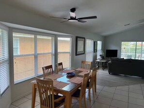 Dining - 4 bedroom, 2.5 bath Pool house (New Port Richey)