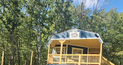 Cozy Mountain Cabin retreat. With fire-pit & fast WiFi.