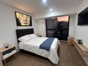 Iron/ironing board, WiFi, bed sheets - Cozy apartment with ocean view (Lima)